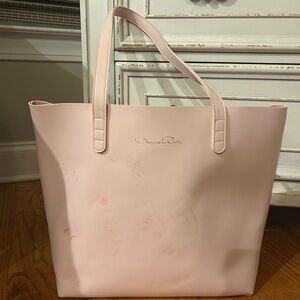 Oscar de la Renta Blush Pink Tote